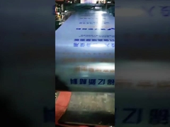 Proceso de producción de acero inoxidable recubierto de color