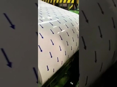 Hoja de aluminio recubierta de poliéster con durabilidad duradera y alta resistencia a la corrosión