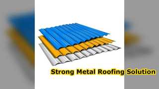 Corrugated Metal Sheets Strong Roofing & Cladding